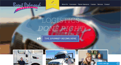 Desktop Screenshot of brentredmondlogistics.com